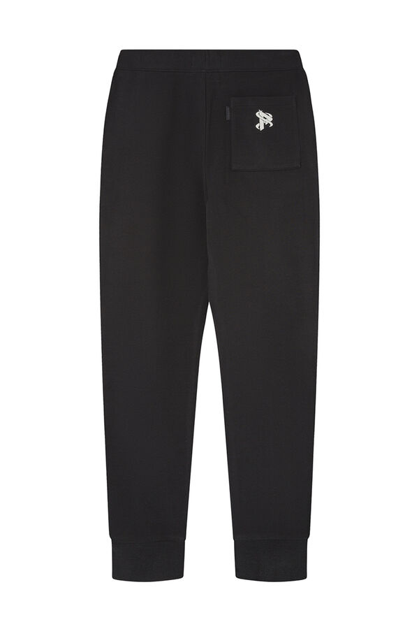 Springfield Sportske hlače od felpe Pedri x Springfield crna
