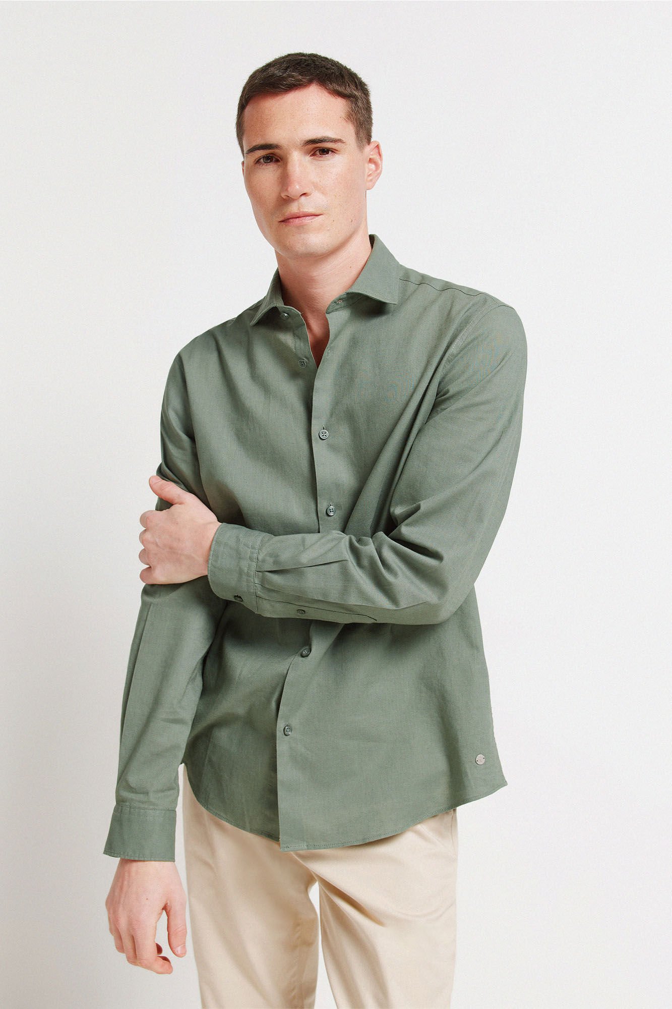 Springfield Linen dress shirt