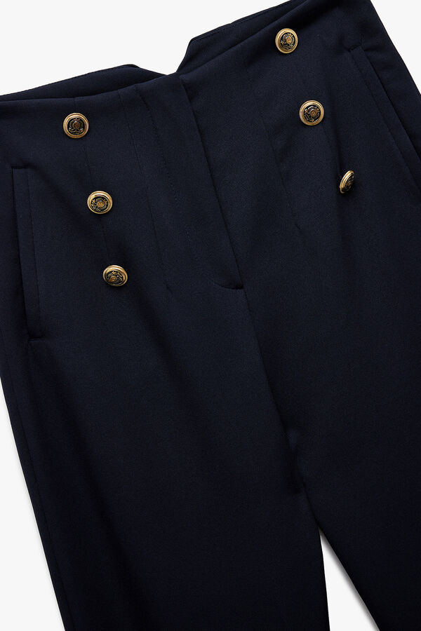 Koton Pantal&oacute;n pitillo azul