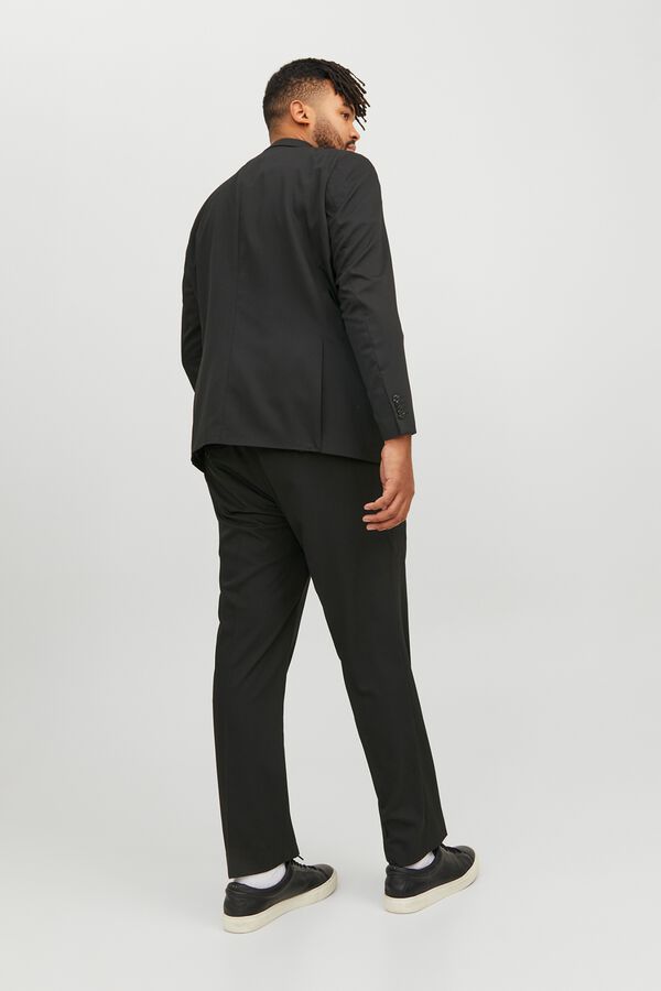Jack & Jones PLUS Suit jacket and trousers black