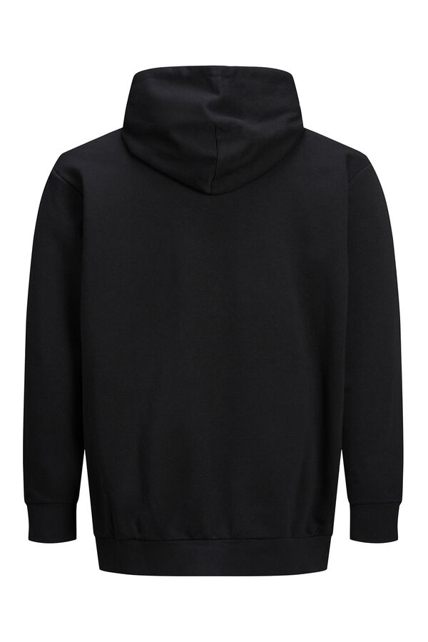 Jack & Jones PLUS Sudadera logo grande negro