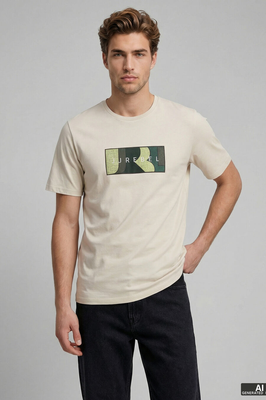 Camiseta manga corta print