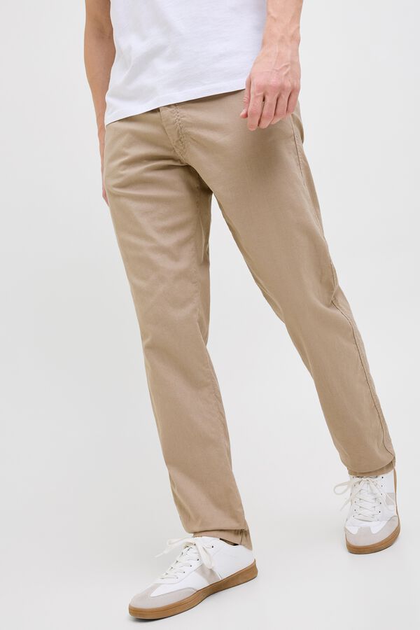 Jack & Jones Pantal&oacute;n relaxed fit gris