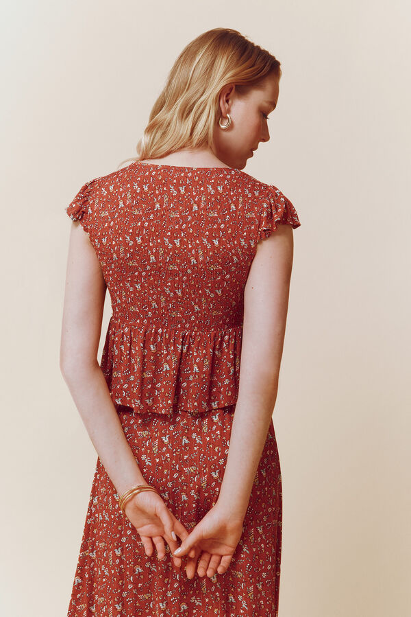 Springfield Blouse Tenerife rouge