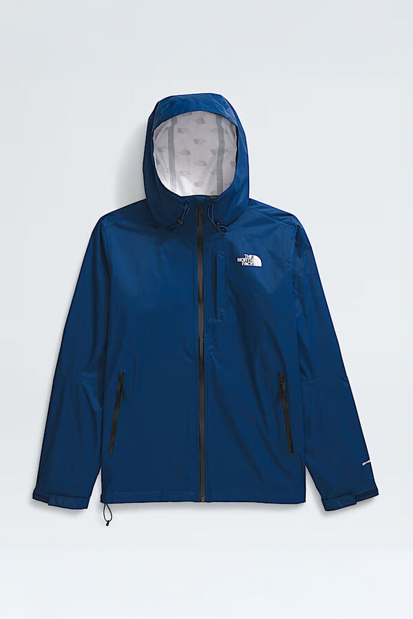 The North Face Cazadora Impermeable Ajustable gris