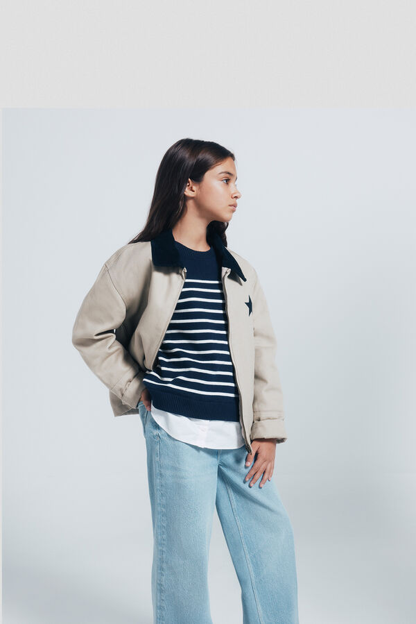 Springfield Kids Suéter de marinheiro para menina azul