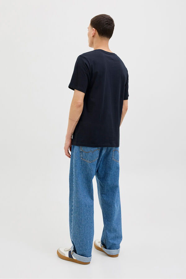 Jack & Jones Regular fit printed t-shirt Plava