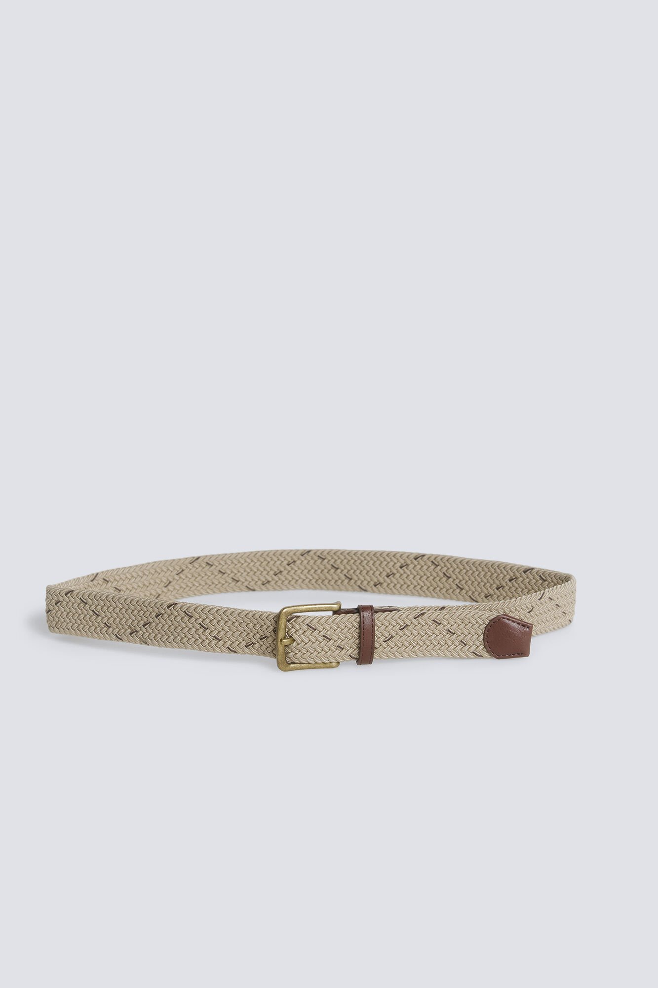 Springfield Braided belt with contrast cross