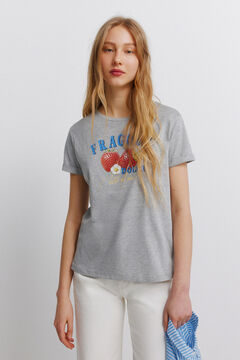 Springfield T-shirt com desenho de fruta