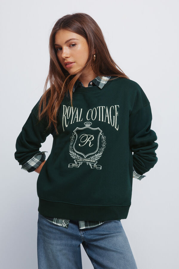 Springfield Sweatshirt "Casa Real" verde