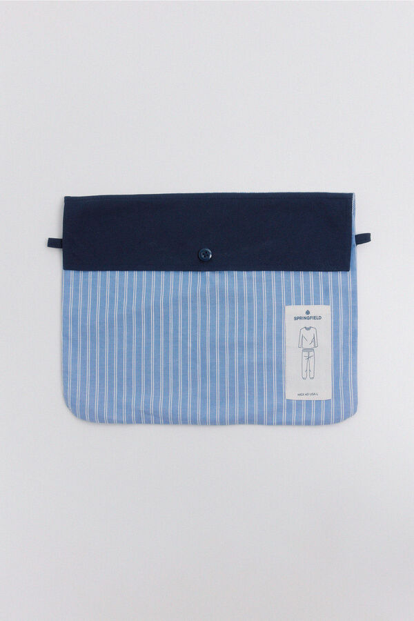 Springfield Striped long pyjamas blue