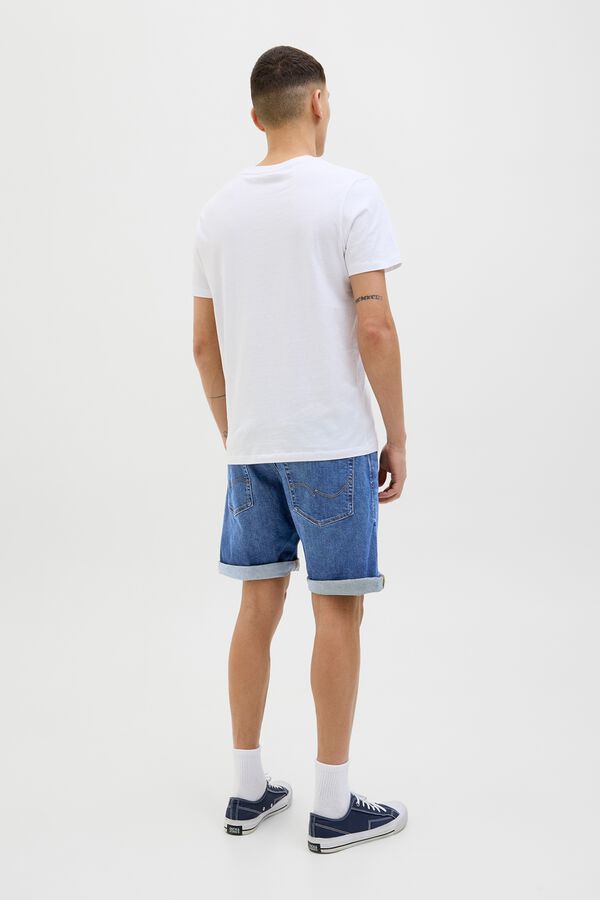Jack & Jones Bermuda denim regular fit azul