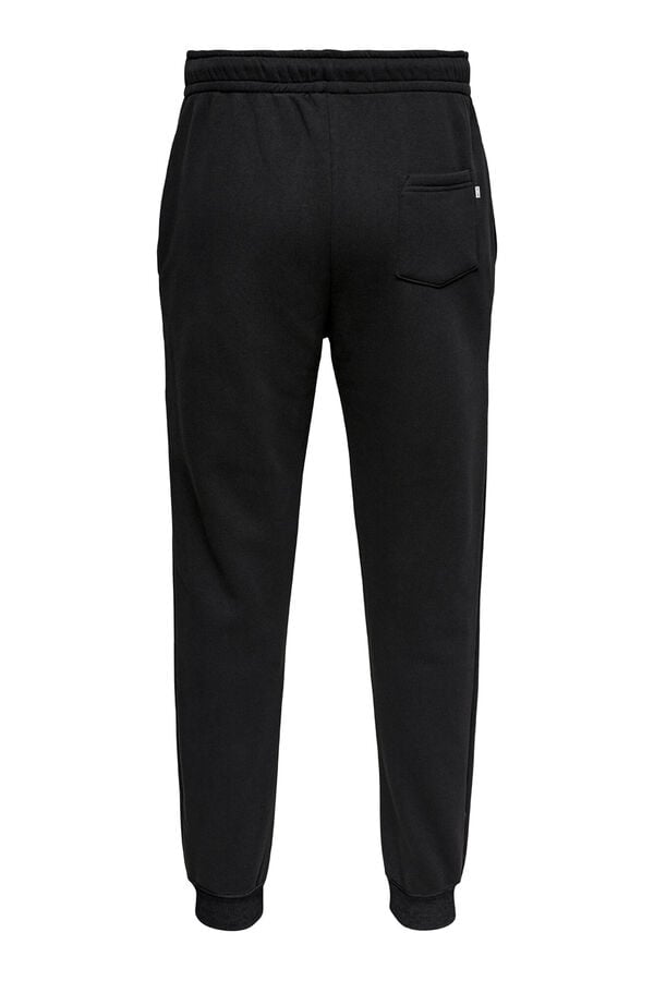 Only & Sons Cal&ccedil;a comprida de fato de treino preto