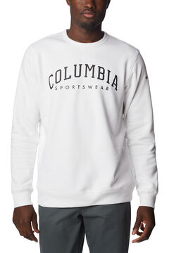 Springfield Sudadera de cuello redondo con logo Columbia™ para hombre blanco