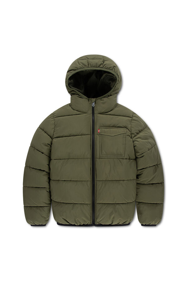 Levi's Puffer jacket with hood beige