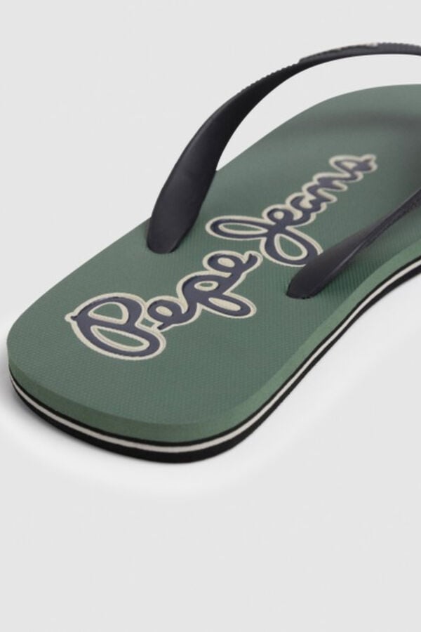 Pepe Jeans EVA sole sandals green