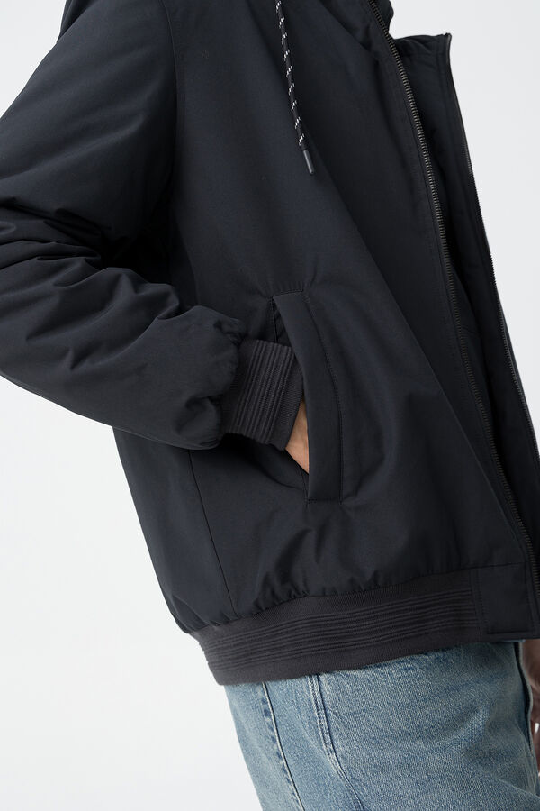 Tiffosi Abrigo Acolchado Resistente al Agua azul