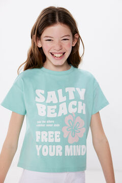 Springfield Majica Salti beach za devojčice zelena