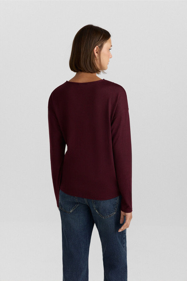 Springfield Long sleeve pearl T-shirt red