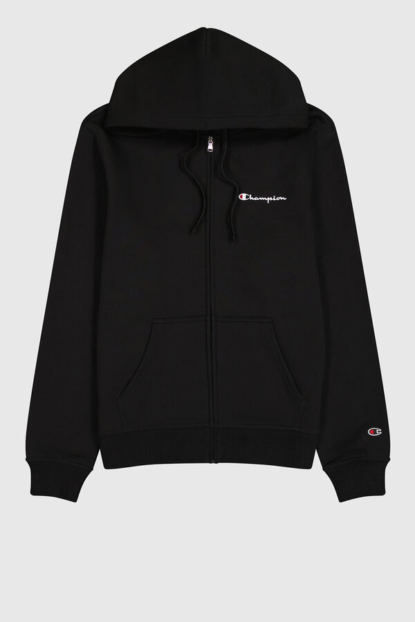 Champion Sudadera abierta con cremallera negro