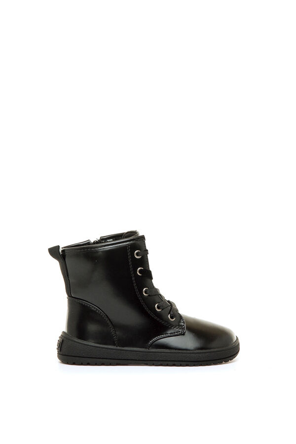 MTNG Biker barefoot ankle boots black