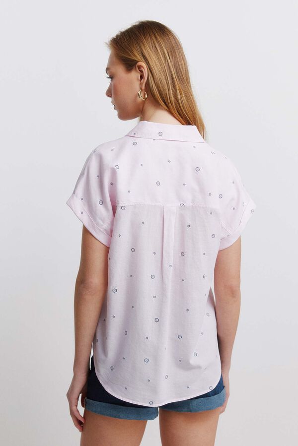 Springfield Oxford basic shirt pink