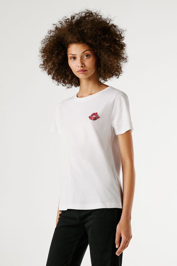 Pepe Jeans Short-sleeved T-shirt white