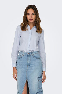 JDY Camisa manga larga azul