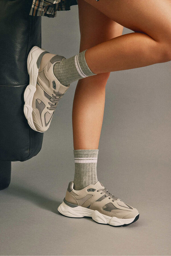 Inside Zapatillas casual nailon gris