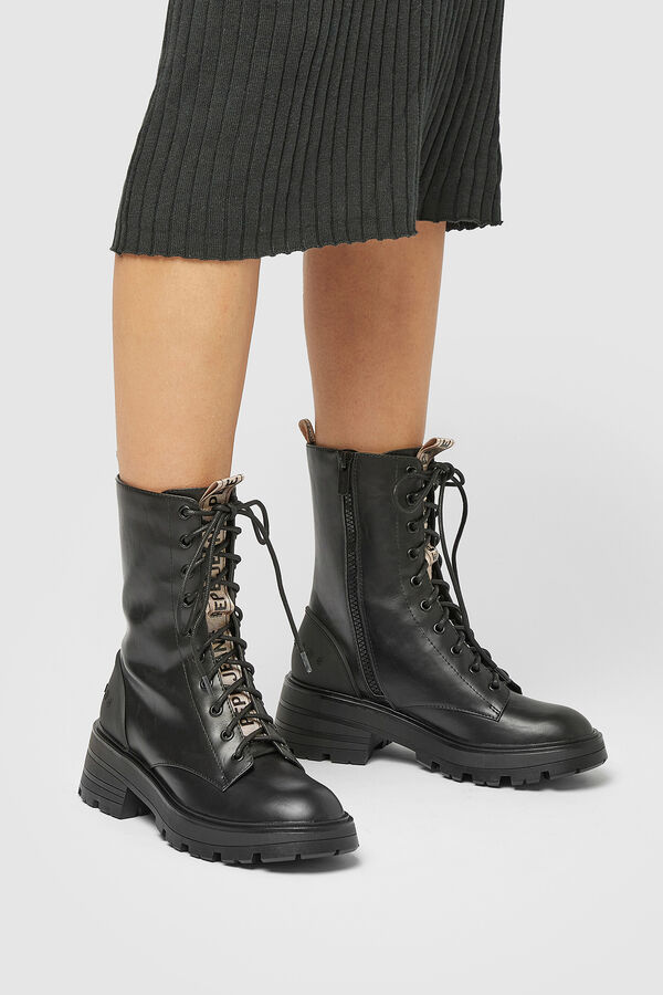 Springfield Lace-up ankle boots black