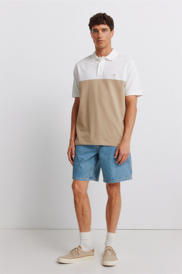 Springfield Polo shirt regular fit grey