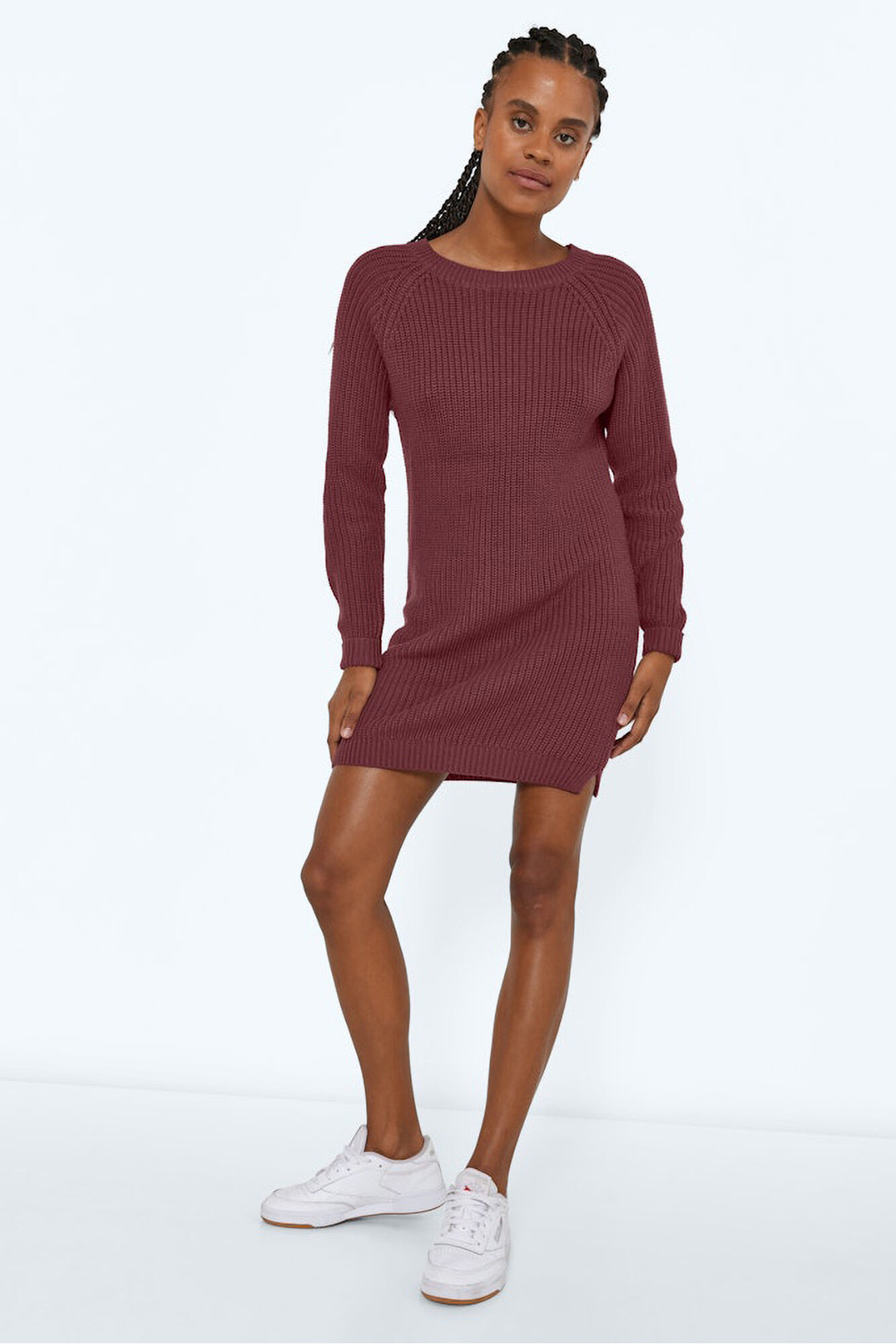 Noisy May Vestido curto de malha 