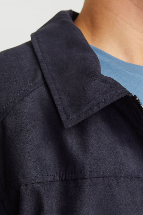 Jack & Jones Cazadora Harrington regular fit negro