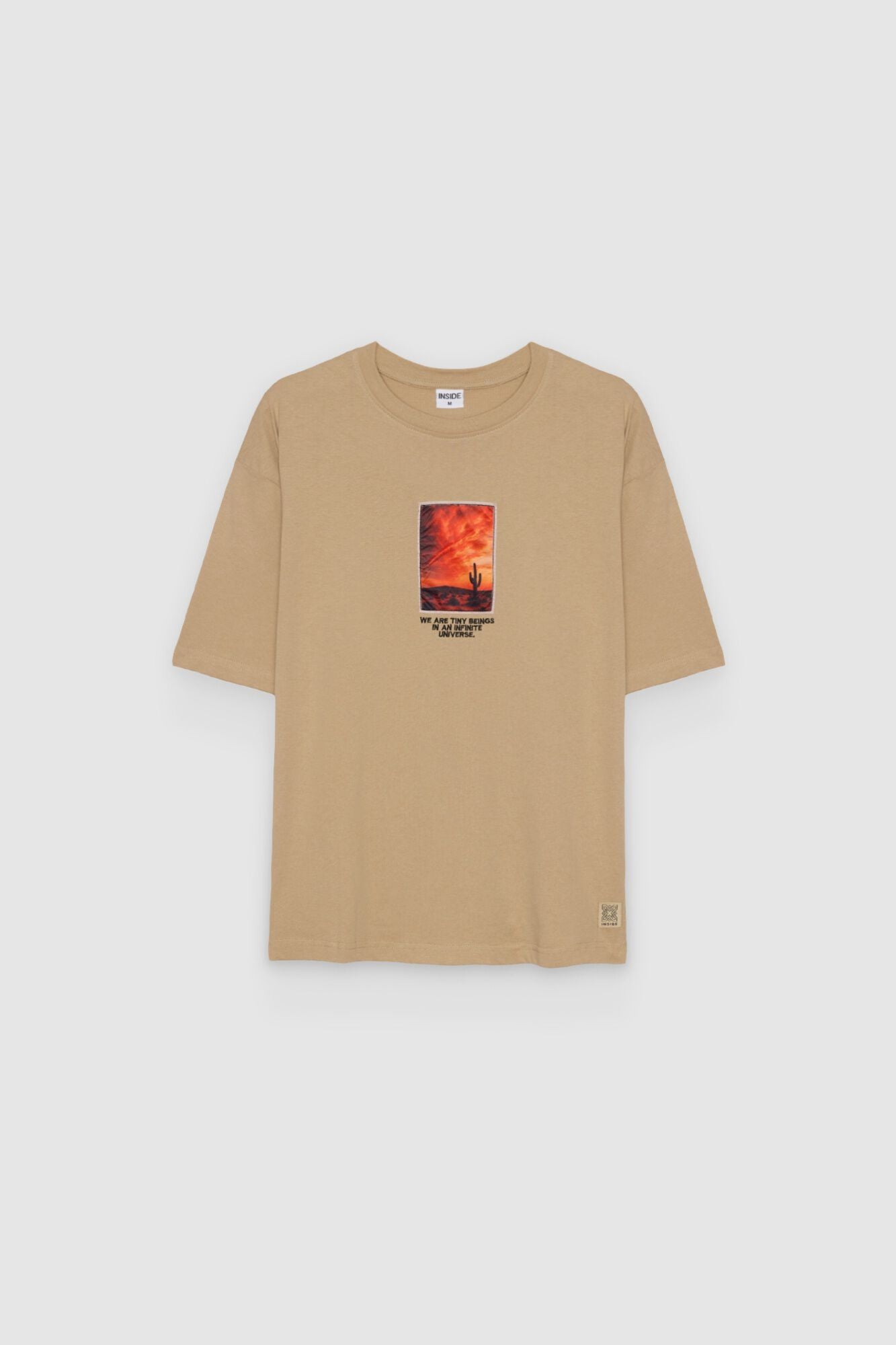 Inside Kurzarm-T-Shirt mit Print