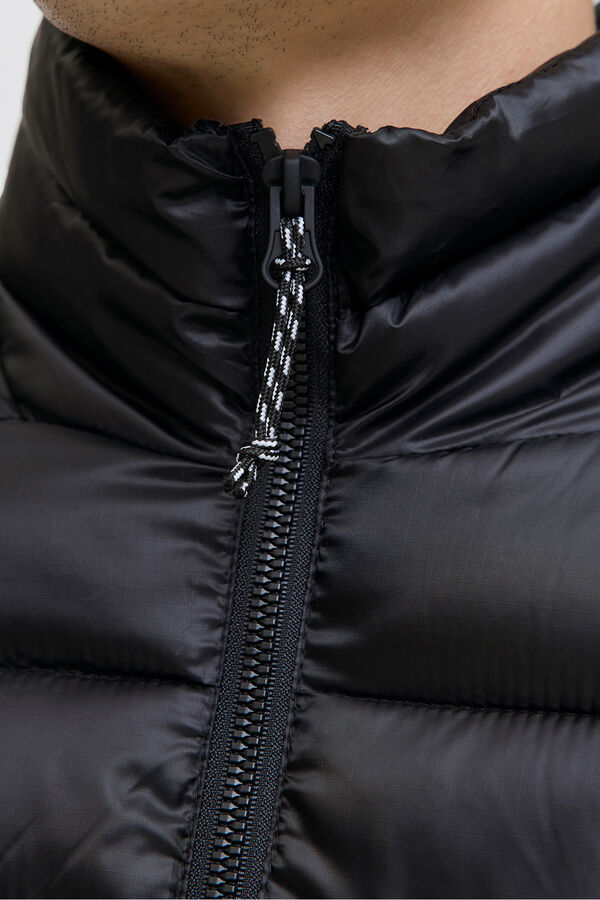 Jack & Jones PLUS Cazadora acolchada ligera PLUS negro