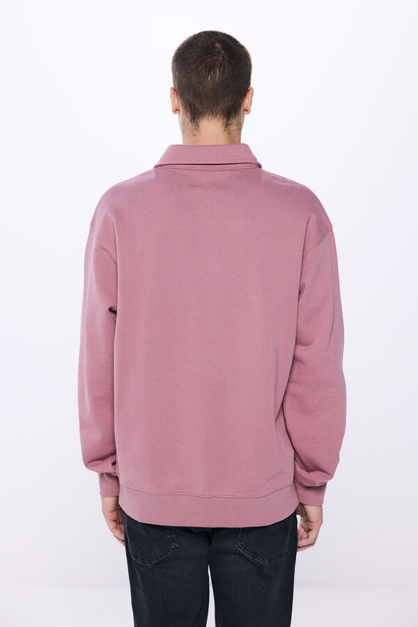 Springfield polo shirt sweatshirt pink