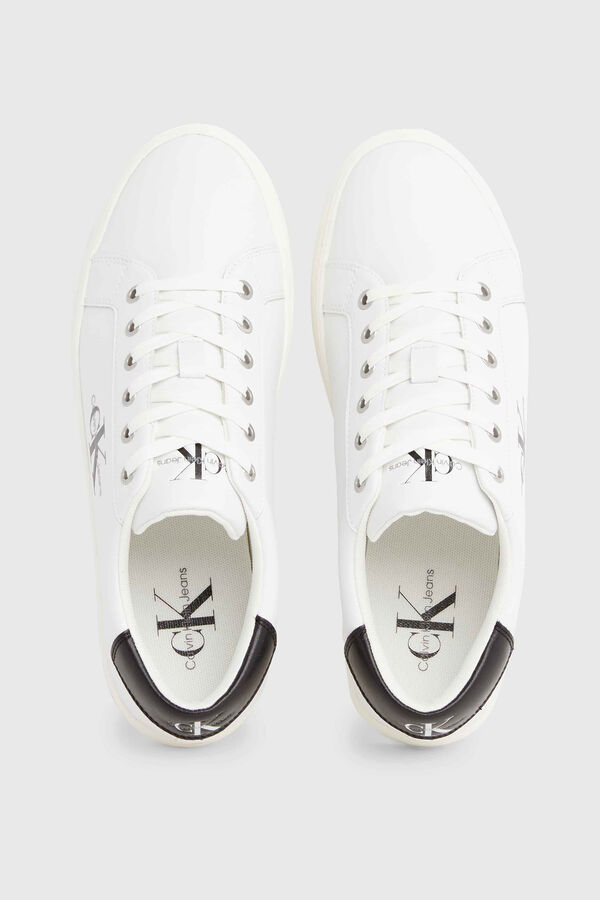 Springfield Men's Calvin Jeans trainers  white