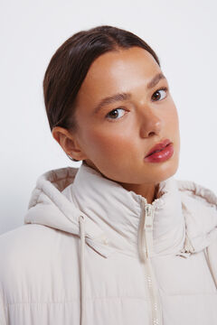 Springfield Puffer jacket with recycled polyester hood