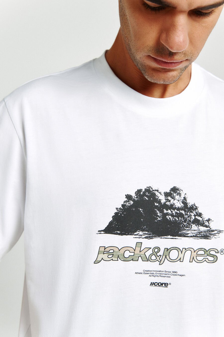 Camiseta regular fit algodón