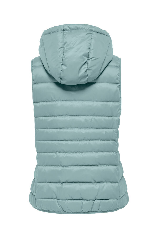 Only Colete meia temporada azul