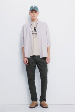 Springfield Uske hlače s ispranim kargo hlače