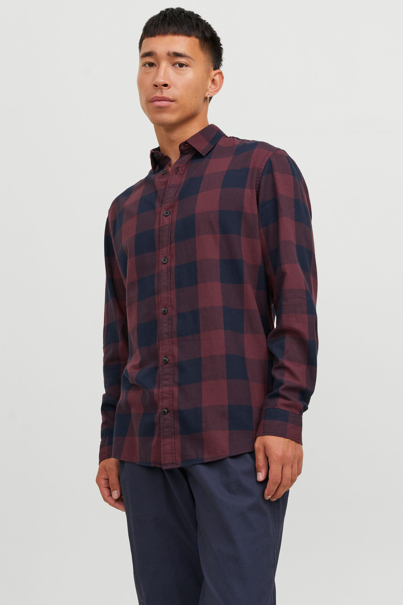 Jack & Jones Camisa xadrez regular fit