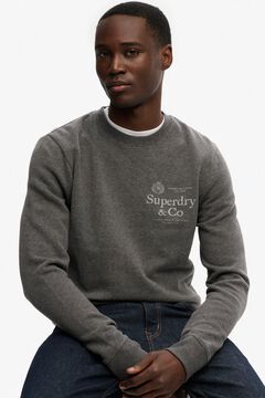 Superdry Sweatshirt gola redonda logo
