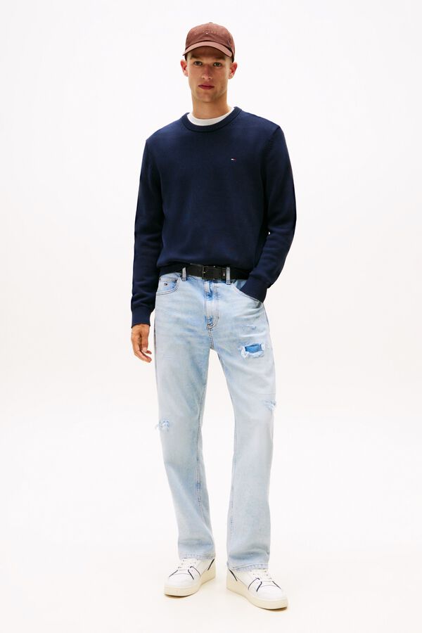 Tommy Jeans Crew neck jumper blue