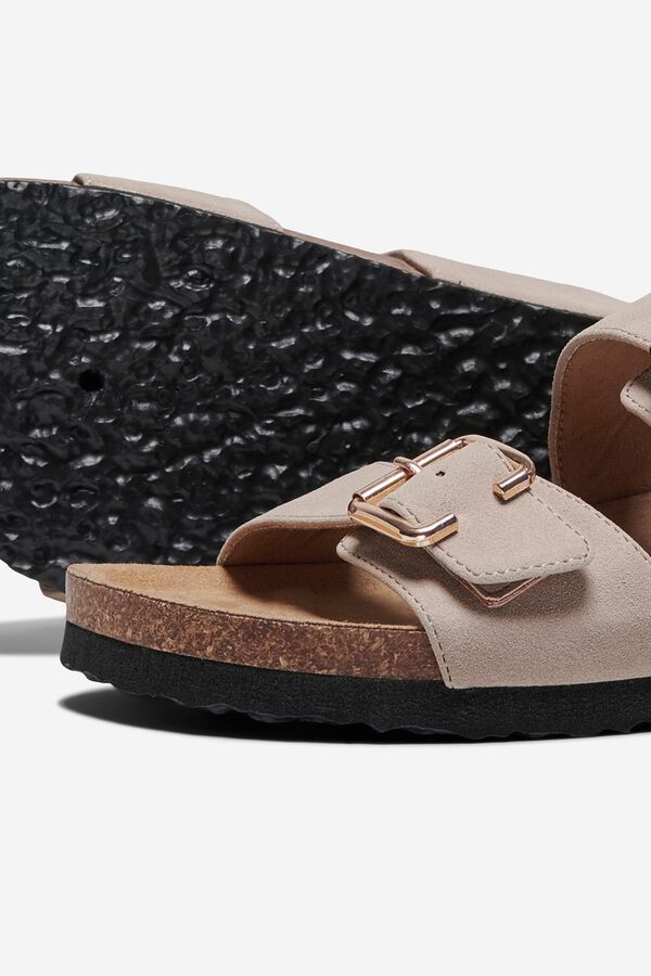 Only Flache Sandale Braun
