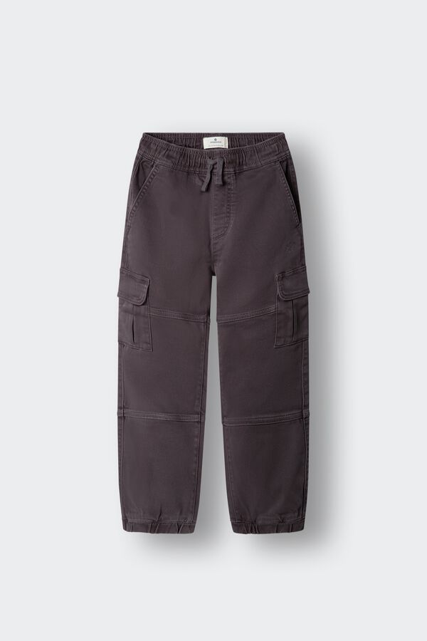 Springfield Kids Jogger cargo ni&ntilde;o gris