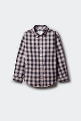 Springfield Kids Lumberjack plaid shirt for boys Crna