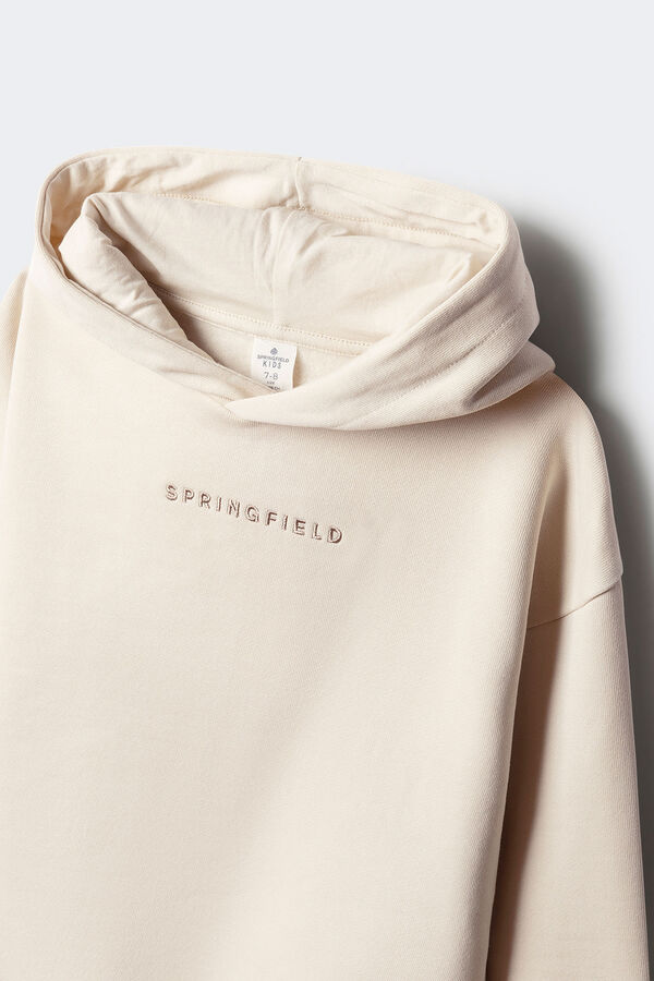 Springfield Kids Sudadera con capucha árbol niño estampado