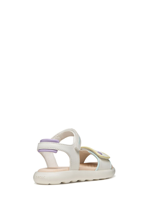 Geox Sandalia transpirable blanco