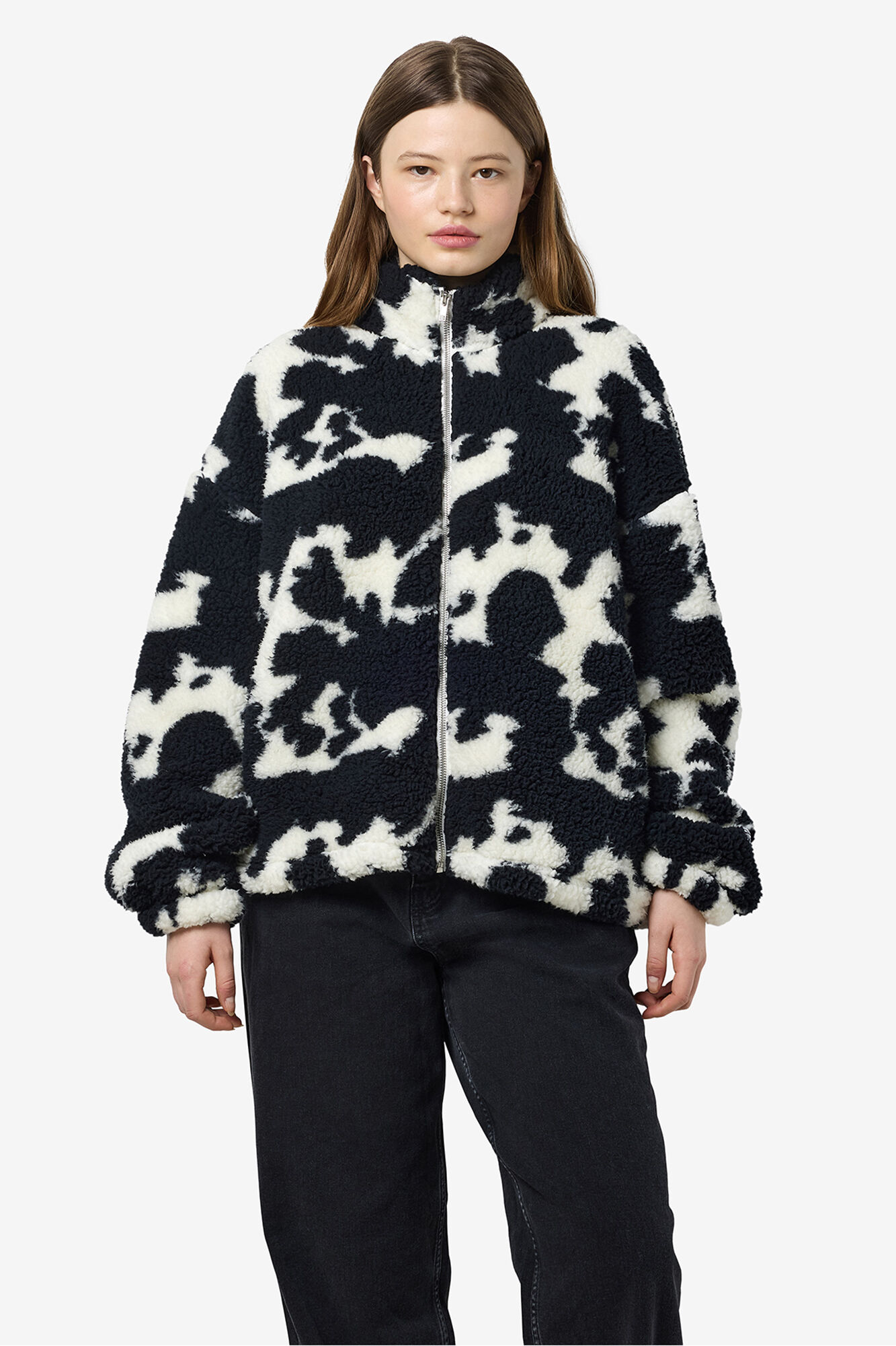 Noisy May Chaqueta teddy cuadros